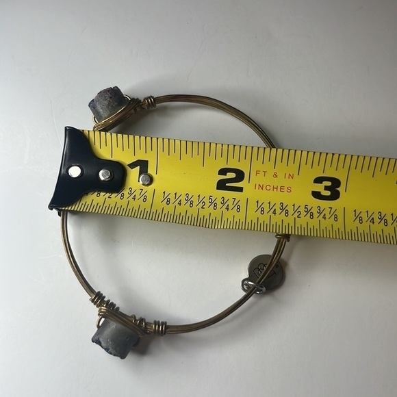 BOURBON and Bowties Blue Sparkly Bangle - Picture 4 of 9